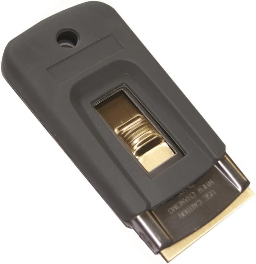 Soft Grip Razor Blade Scraper for Automotive Use, Rubber Coated - Image 4