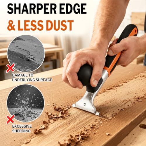 Heavy-Duty Carbide Scraper Tool, 2.5" Blade - Image 4