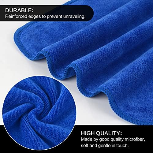 SINLAND Microfiber Facial Cloths Fast Drying Washcloth 12inch x 12inch - Image 2