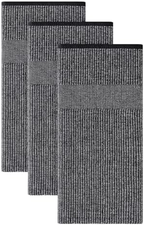Homaxy 380 GSM Cotton Premium Kitchen Towels 3 Pack by Homaxy