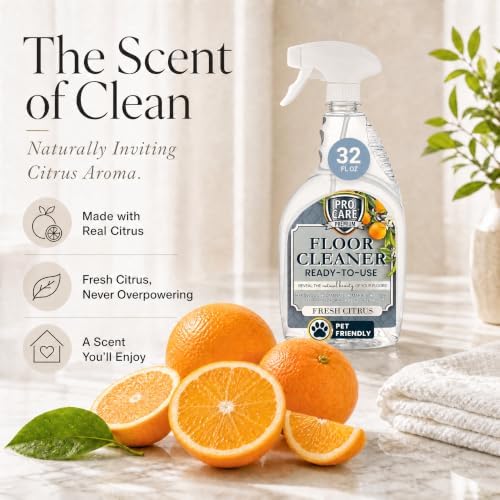 ProCare Citrus Floor Cleaner | Streak Free Cleaner - Image 4