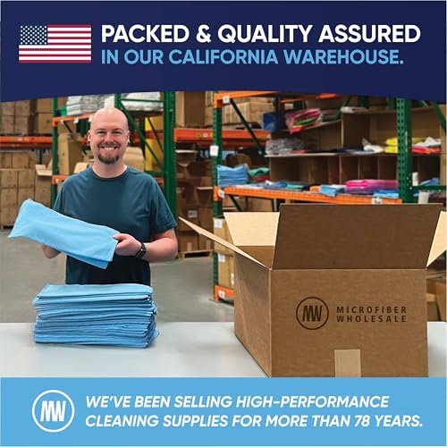 12" x 12" Microfiber Cleaning Cloths - Image 7