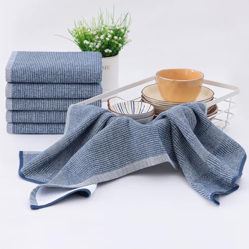 Homaxy 380 GSM Cotton Premium Kitchen Towels 8 Pack - Image 6