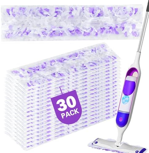 30 Pack Thickened Disposable Power Mop Pads Refills by SVPSNUMSI