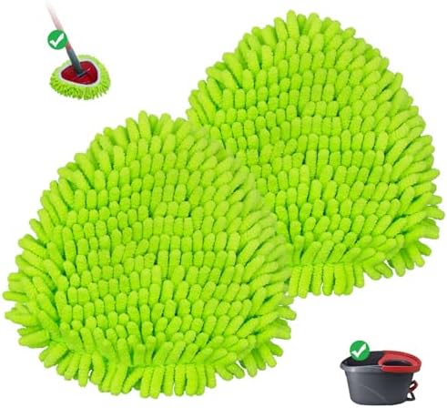 Mop Replace Heads for Ocedar Mop Heads Replacements Easywring 1-Tank System by EngineeredforEffortlessClean
