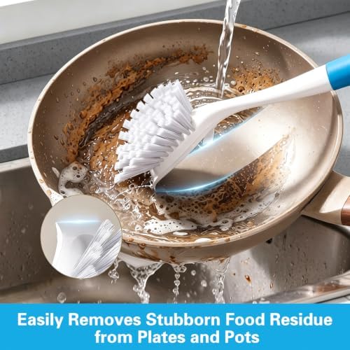 Hsei 30 Pcs Kitchen Scrub Dish Brush Bulk - Image 4