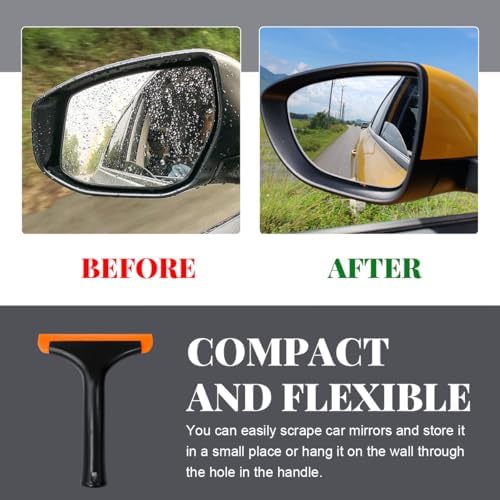 Wevdn Small Silicone Window Squeegee, Car Windshield Silicone Squeegee - Image 6