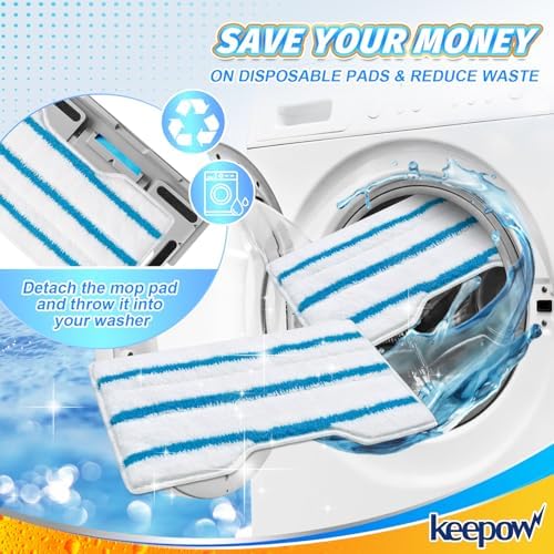 KEEPOW Replacement Mop Pads Refills Compatible - Image 6