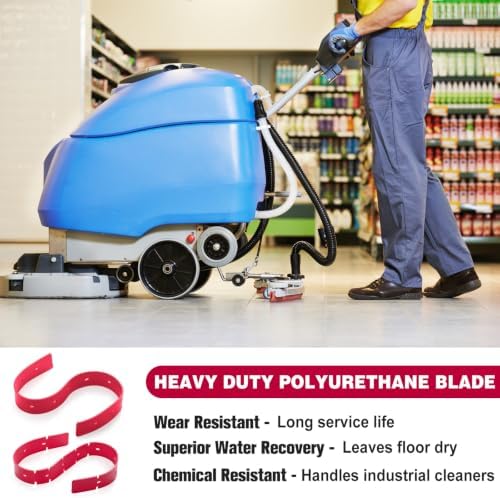 32.6" Rear & 31" Front Polyurethane Squeegee Blade Replacement Kit, Compatible - Image 6