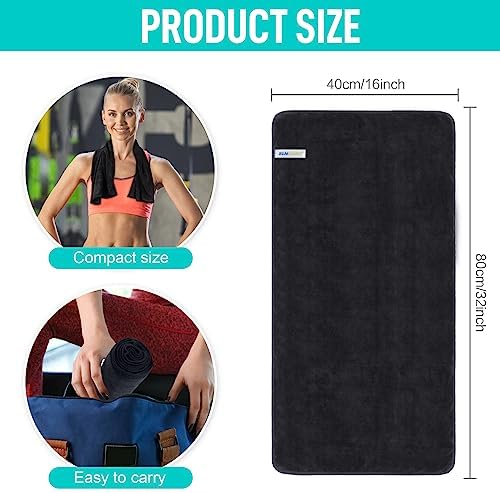 SINLAND Microfiber Gym Towels, Workout Sweat Towel 16x32In - Image 2