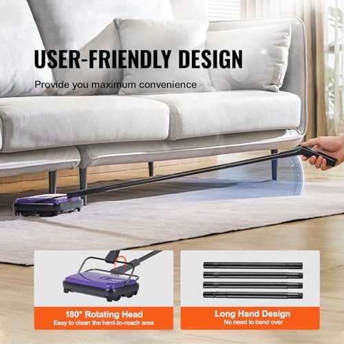 VEVOR Carpet Sweeper Manual, Floor Sweeper - Image 5