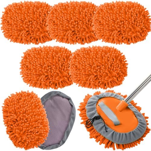 Layhit 5 Pcs Car Wash Mitt Set, Brush Not Included by ShungLan