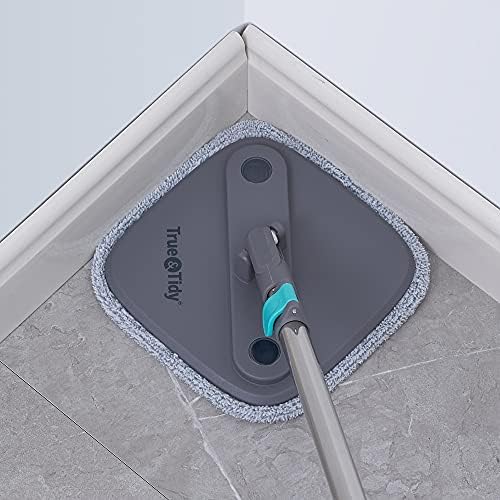 True & Tidy® SPIN-800 TrueClean Mop and Bucket System Upgraded Version w/Side - Image 5