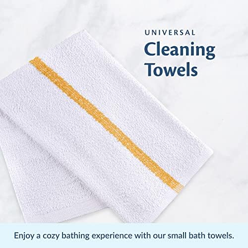 Cleaning Towels, 100% Cotton Bar Mops, 120 Pack - Image 2