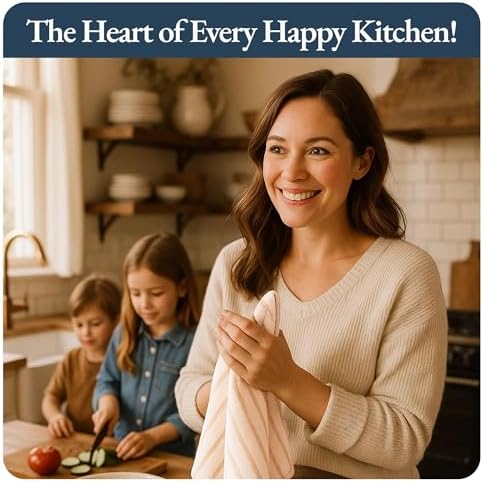 LANE LINEN Kitchen Dish Towels 100% Cotton Soft & Durable 4 Pack - Image 6