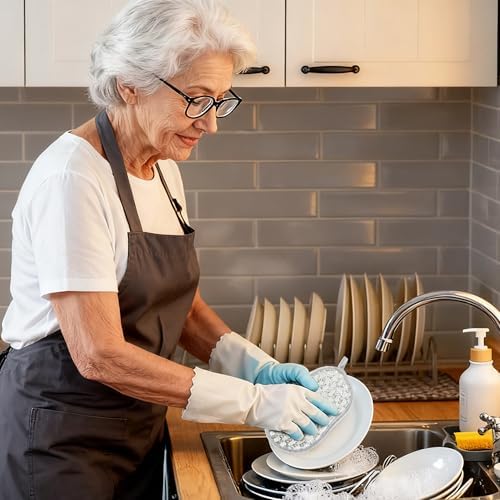 Multi-Purpose Dish Sponges Kitchen, Dual-Sided Non Scratch Scrub Sponges - Image 6
