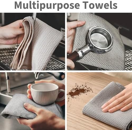 Barista Towels 6 Pack, Espresso Machine Accessories - Image 5