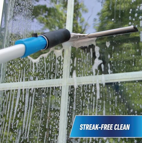 Unger Connect and Clean 16” Performance Window and Glass Cleaning Squeegee - Image 2