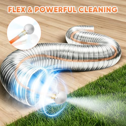 23FT Pneumatic Dryer Vent Cleaner Kit - Image 3