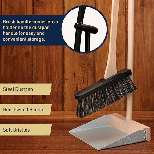 Kings County Tools Broom and Dustpan Combo Set - Image 4