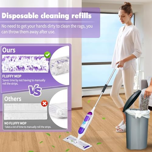 Cafonil 50 Pack Disposable Power Mop Pads - Image 2