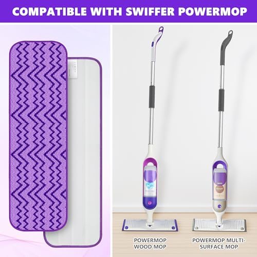Reusable Microfiber Mop Pads for Swiffer PowerMop - Image 3