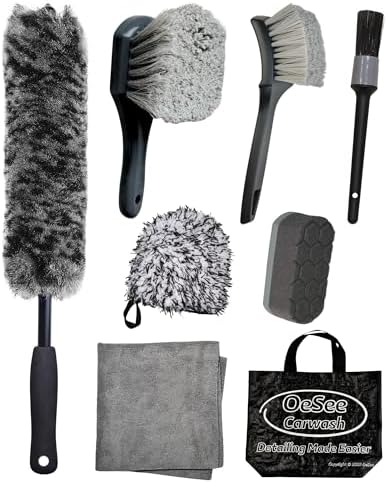oesee 8PCS Pro Wheel Cleaning Kit by OeSee