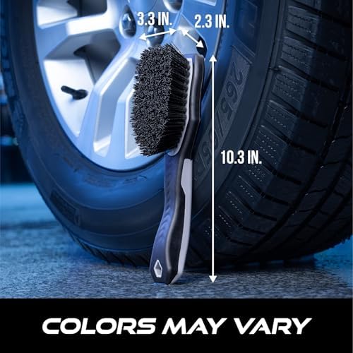VIKING Tire Scrub Brush for Car Cleaning, Stiff bristles - Image 6