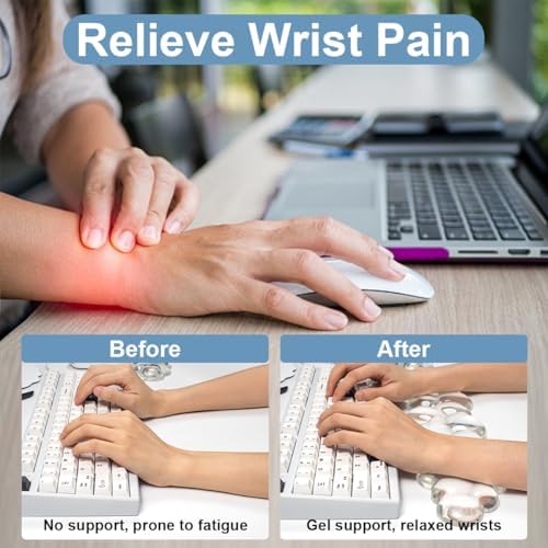 Cloud Wrist Rest for Keyboard and Mouse Set - Image 3