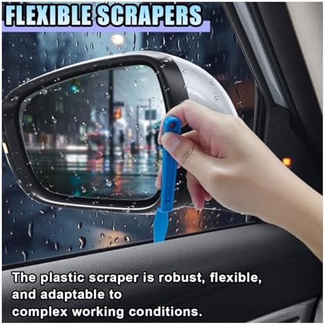 2PCS Car Window Tint Tools, Flexible Vinyl Wrap Squeegee - Image 3