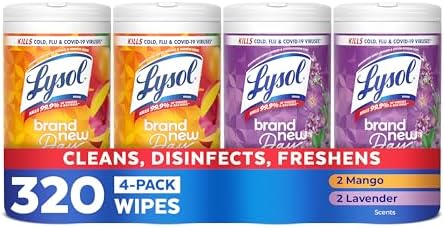 Lysol Disinfecting Wipes, Lavender + Mango, 80 ct. by Lysol
