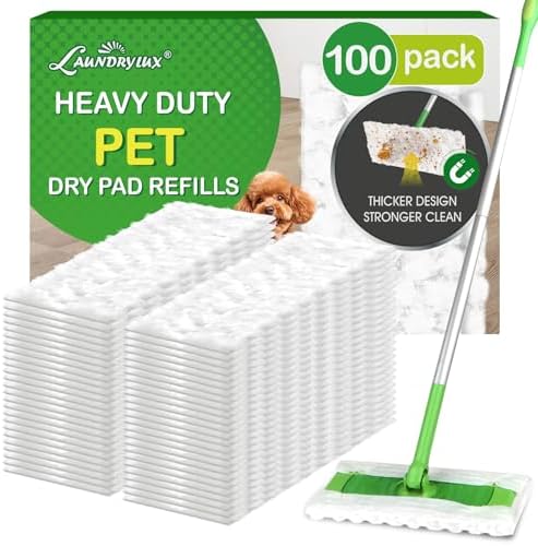 LAUNDRYLUX Heavy Duty Dry Sweeping Cloths Compatible by LAUNDRYLUX
