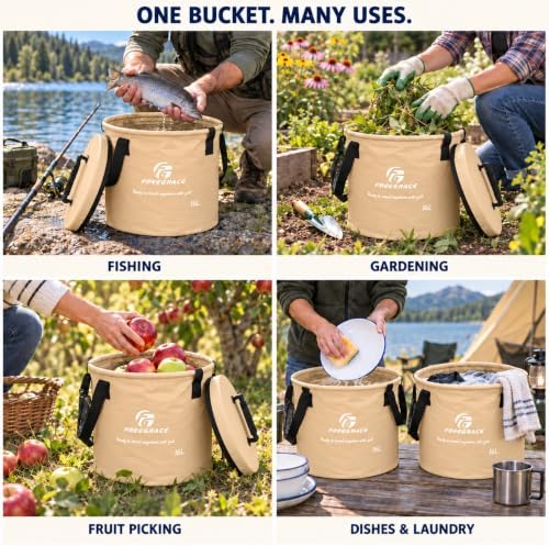 Freegrace Collapsible Water Bucket - Image 6