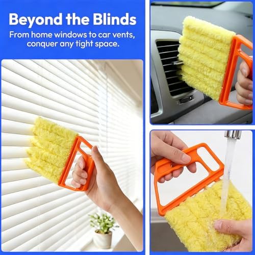 4PCS Car Blind Cleaner Duster Tool - Image 7