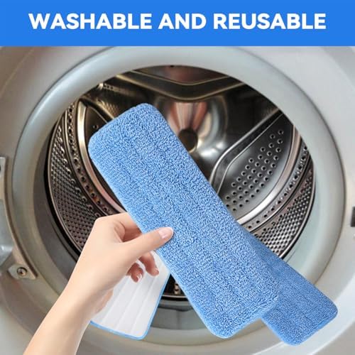 12" Microfiber Pad for Rubbermaid Commercial 12 Inch Mop Head - Image 3