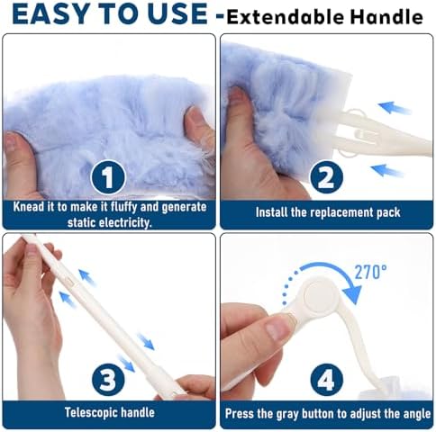 50 Count Disposable Heavy Duty Duster Refills Kit - Image 6