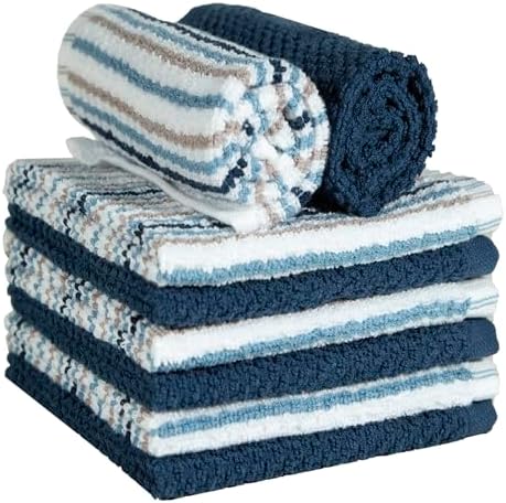 Bumble Dish Cloths 8-Pack, 100% Cotton Kitchen Towels - Image 4