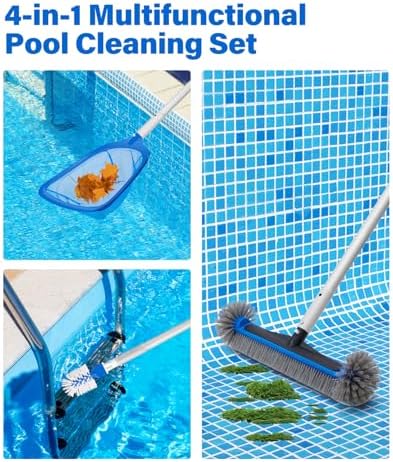 4-in-1 Deluxe Pool Cleaning kit, Pool Cleaning Tools - Image 7