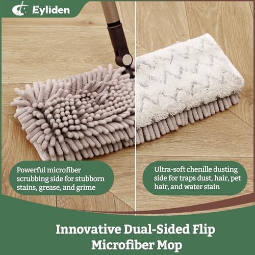 Eyliden Dual-Sided Flip Dust Mop - Image 3