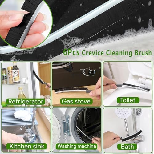 Crevice Cleaning Brush, Tight Spaces & More 12pcs - Image 5