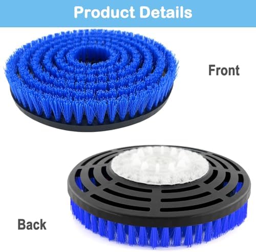 2 Pack S8201 Upgraded Replacement Steam Mop Brush Heads - Image 4
