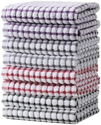 Oeleky Kitchen Towels, 100% Cotton Dish Towels by OELEKY
