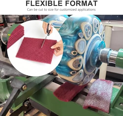 6"x9" Maroon Scuff Pads 16 Pack - Image 5