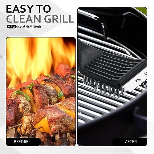 Sliner 6 Pcs 8 Inch BBQ Grill Brush - Image 5