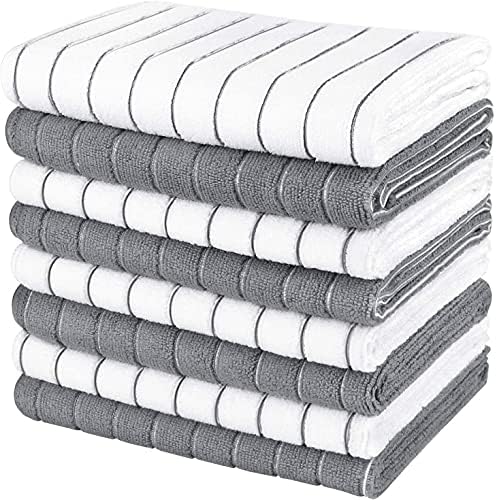 AIDEA Kitchen Towels-8PK, Dish Towels by AIDEAHOME