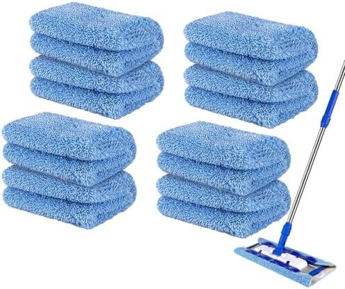 16" Microfiber Mop Pads Replacement by JoaSinc