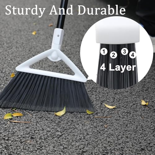 Heavy Duty White Angle Broom - Image 4