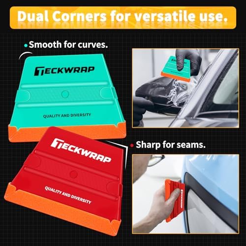 TECKWRAP Felt Squeegee for Vinyl Wrap -Trapezoid Shape - Image 6