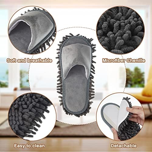 Jecery Microfiber Mop Slipper - Image 4