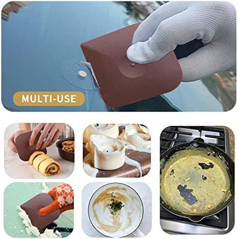 Herda Cast Iron Cleaner Scrubber - Image 4